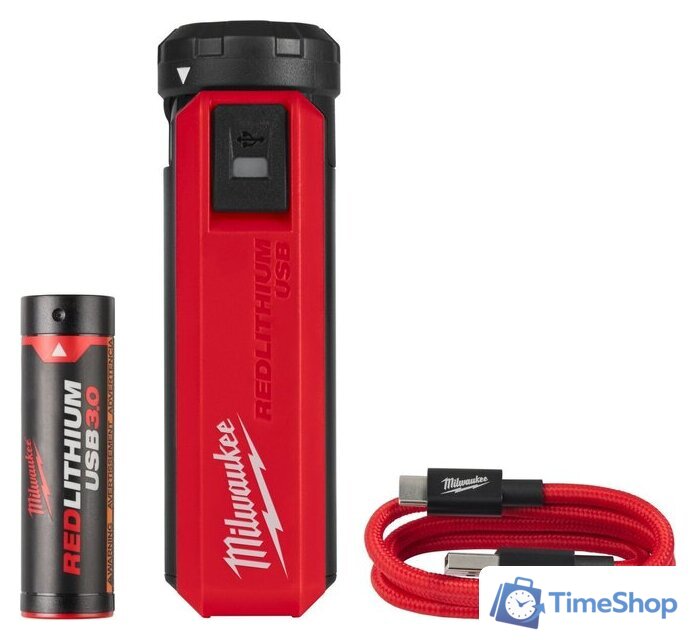 Внешний аккумулятор Milwaukee L4 PPS 3000mAh 4932493335 (красный) - Изображение №5 — Интернет-магазин Time-Shop
