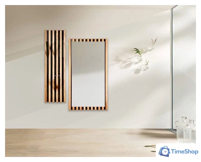 Зеркало Диприз Piaforte Д.68027.1 (дикий дуб/черный/дуб масло) - Изображение №4 — Интернет-магазин Time-Shop