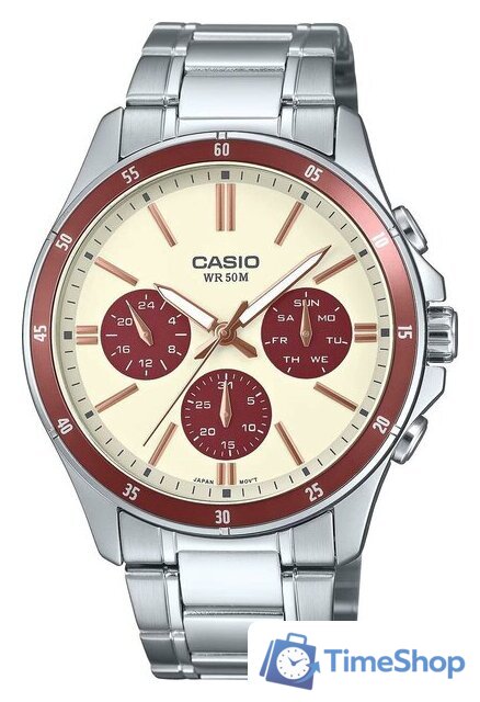 Наручные часы Casio MTP-1374D-5A2 - Изображение №1 — Интернет-магазин Time-Shop