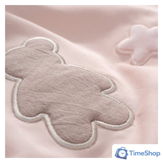 Детский комплект постельного белья Perina Teddy Sateen Collection ТДСК6-01.7 (розовый) - Изображение №9 — Интернет-магазин Time-Shop