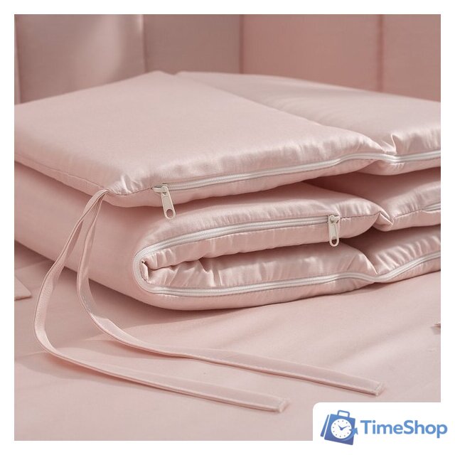 Детский комплект постельного белья Perina Teddy Sateen Collection ТДСК6-01.7 (розовый) - Изображение №8 — Интернет-магазин Time-Shop