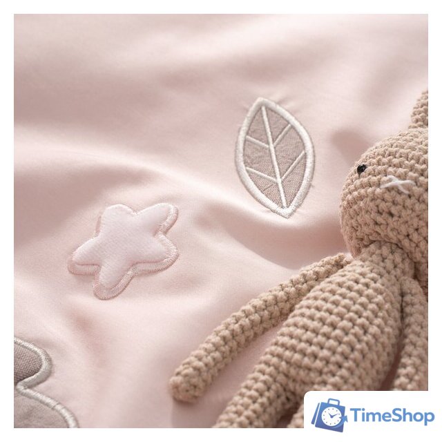 Детский комплект постельного белья Perina Teddy Sateen Collection ТДСК6-01.7 (розовый) - Изображение №5 — Интернет-магазин Time-Shop