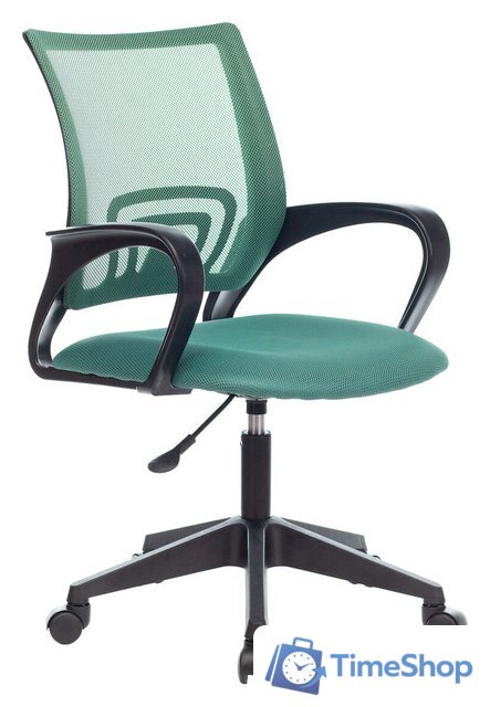 Офисное кресло Бюрократ CH-695NLT (зеленый TW-03 TW-30 сетка/ткань) - Изображение №1 — Интернет-магазин Time-Shop