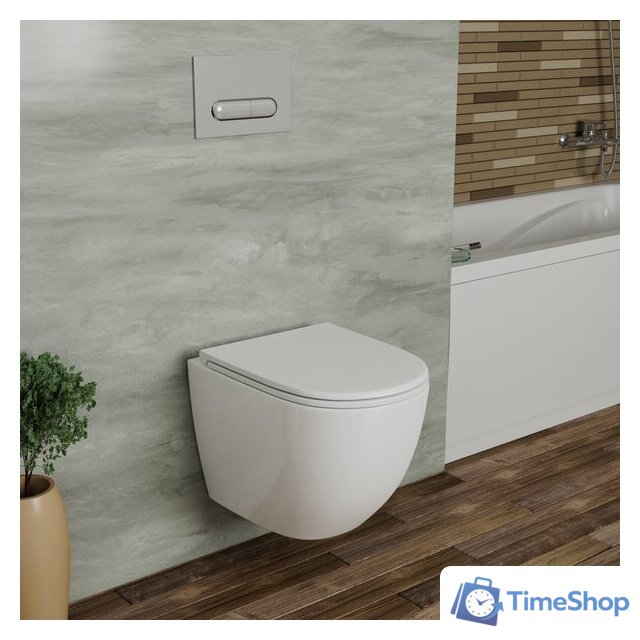 Унитаз подвесной D&K Matrix DT1396516 - Изображение №8 — Интернет-магазин Time-Shop