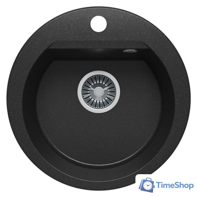 Кухонная мойка Polygran Atol-460 (черный 16) - Изображение №1 — Интернет-магазин Time-Shop