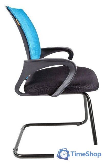 Офисный стул CHAIRMAN 696 V (TW голубой) - Изображение №3 — Интернет-магазин Time-Shop