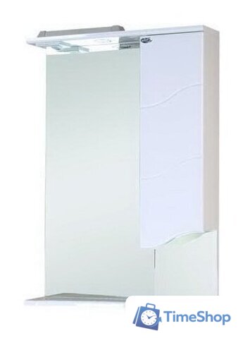  Onika Шкаф с зеркалом Лайн 58.01 R [205820] - Изображение №1 — Интернет-магазин Time-Shop