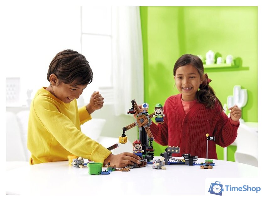 Конструктор LEGO Super Mario 71390 Нокдаун резноров. Дополнительный набор - Изображение №27 — Интернет-магазин Time-Shop
