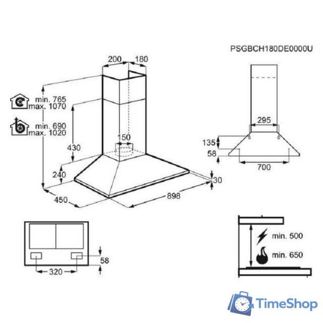 Кухонная вытяжка Electrolux LFC319X - Изображение №2 — Интернет-магазин Time-Shop