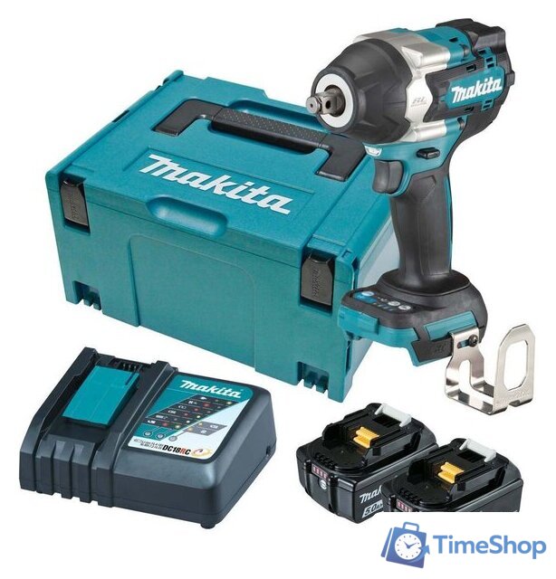 Гайковерт Makita DTW700RTJ (с 2-мя АКБ, кейс) - Изображение №1 — Интернет-магазин Time-Shop