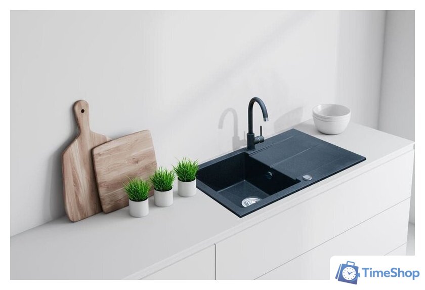 Кухонная мойка Berg Hobart BRQ1411A - Изображение №2 — Интернет-магазин Time-Shop