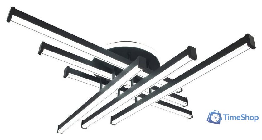 Припотолочная люстра Mirastyle XL-70059/6L+1 SBK - Изображение №1 — Интернет-магазин Time-Shop