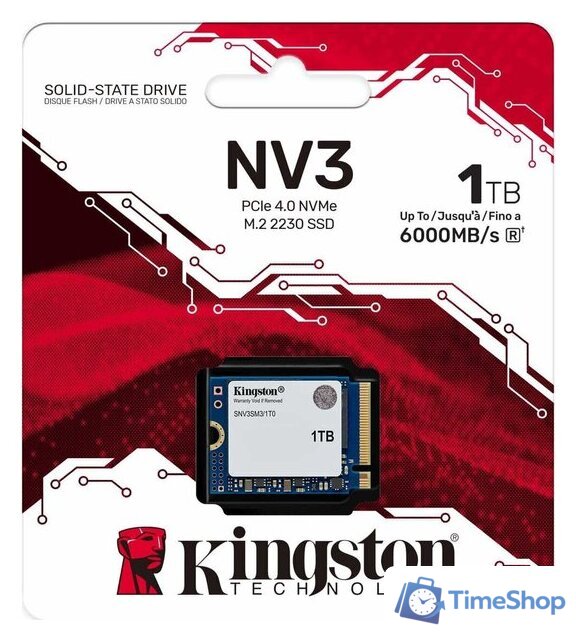 SSD Kingston NV3 1TB SNV3SM3/1T0 - Изображение №3 — Интернет-магазин Time-Shop