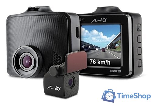 Видеорегистратор-GPS информатор (2в1) Mio MiVue C380D - Изображение №1 — Интернет-магазин Time-Shop