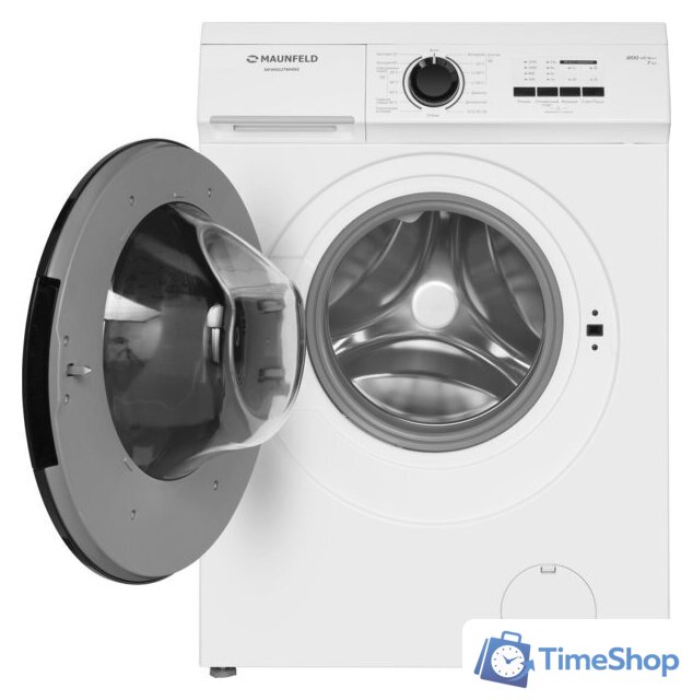 Стиральная машина MAUNFELD MFWM127WH052 - Изображение №2 — Интернет-магазин Time-Shop