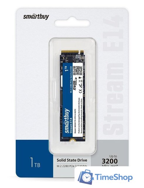 SSD SmartBuy Stream E14 1TB SBSSD1T0-STE14-M2P3 - Изображение №2 — Интернет-магазин Time-Shop