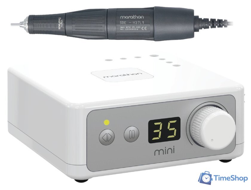 Аппарат для маникюра и педикюра Saeyang Marathon K-35 mini H37L1 51043 (белый) - Изображение №1 — Интернет-магазин Time-Shop