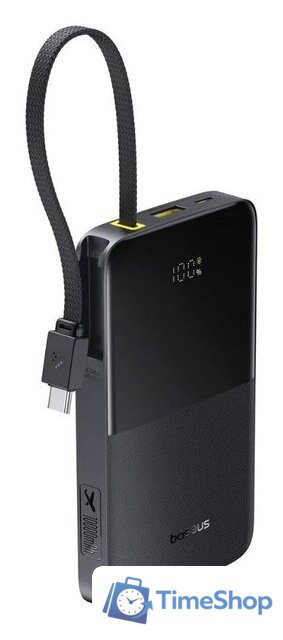 Внешний аккумулятор Baseus EnerFill FC51 Bipow2 Pro Power Bank 10000mAh (черный) - Изображение №1 — Интернет-магазин Time-Shop