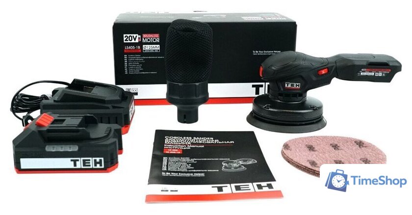 Эксцентриковая шлифмашина TEH LS405-1B (с 1-им АКБ) - Изображение №13 — Интернет-магазин Time-Shop