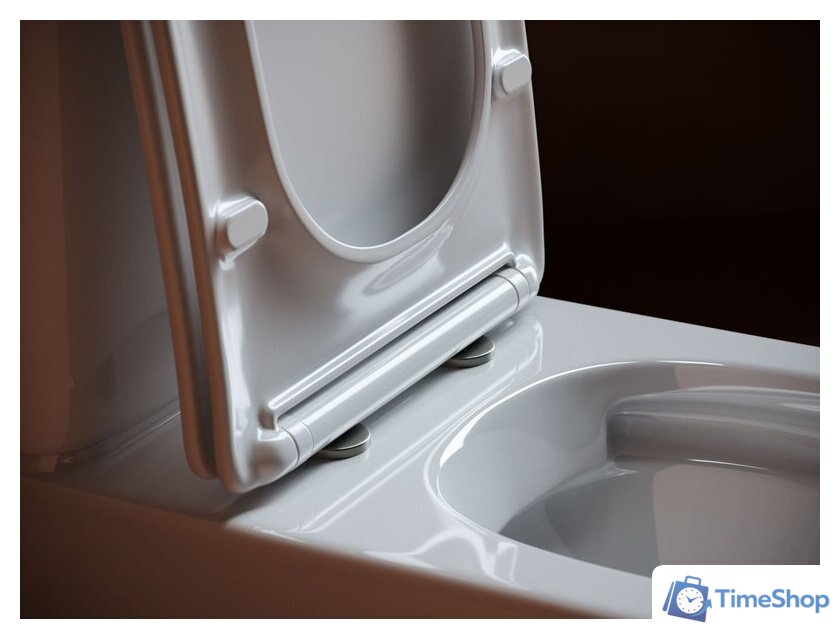 Унитаз напольный Ceramica Nova Alfa Rimless CN9002-B (без бачка) - Изображение №5 — Интернет-магазин Time-Shop