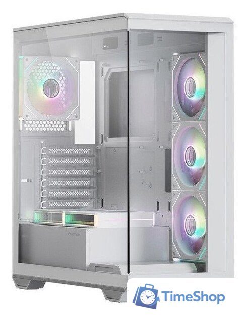 Корпус XASTRA Q600 6ARGB-C10 (белый) - Изображение №1 — Интернет-магазин Time-Shop