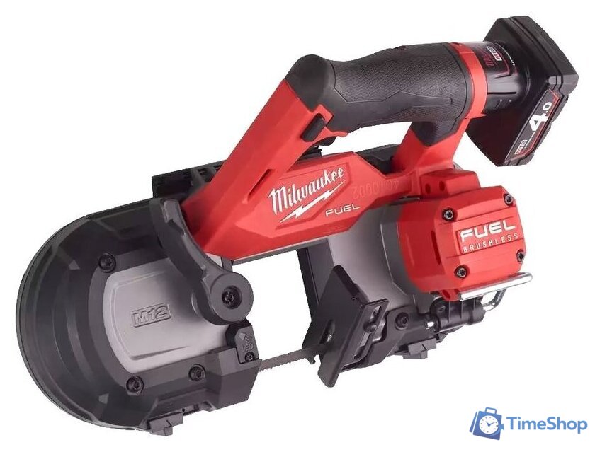 Ленточная пила Milwaukee Fuel M12 FBS64-402C 4933478441 (с 2-мя АКБ, кейс) - Изображение №1 — Интернет-магазин Time-Shop