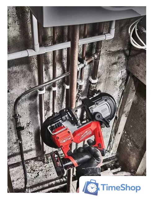 Ленточная пила Milwaukee Fuel M12 FBS64-402C 4933478441 (с 2-мя АКБ, кейс) - Изображение №4 — Интернет-магазин Time-Shop