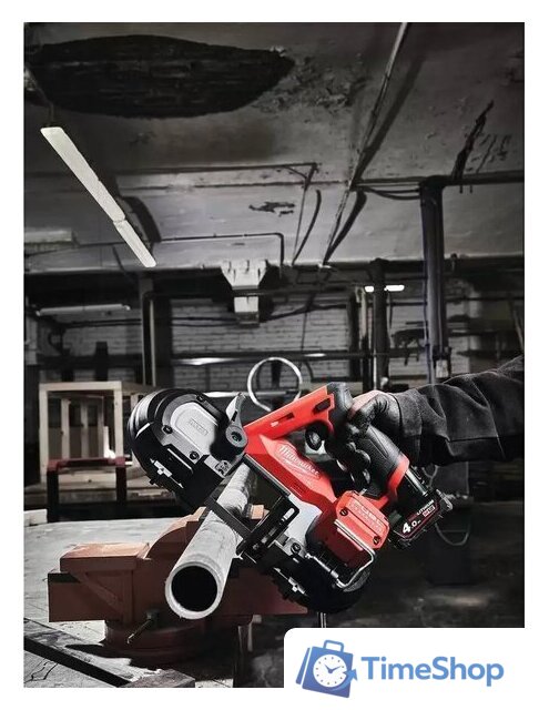 Ленточная пила Milwaukee Fuel M12 FBS64-402C 4933478441 (с 2-мя АКБ, кейс) - Изображение №7 — Интернет-магазин Time-Shop