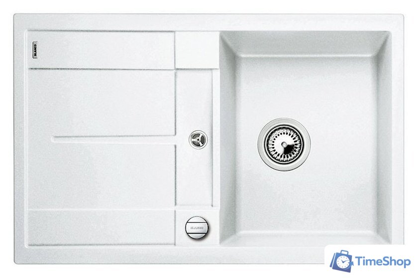 Кухонная мойка Blanco Metra 45 S 527105 (мягкий белый) - Изображение №1 — Интернет-магазин Time-Shop
