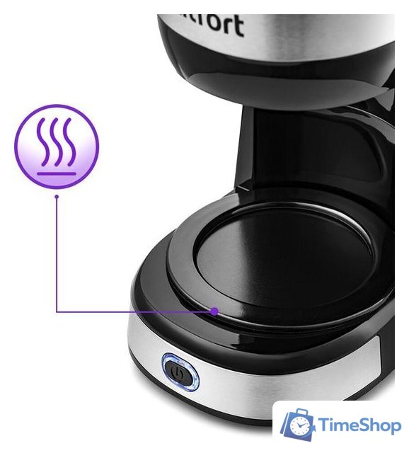 Капельная кофеварка Kitfort KT-730 - Изображение №3 — Интернет-магазин Time-Shop