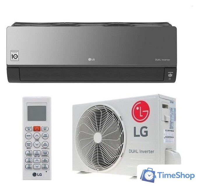 Кондиционер LG ARTCOOL Mirror AC12BK - Изображение №2 — Интернет-магазин Time-Shop