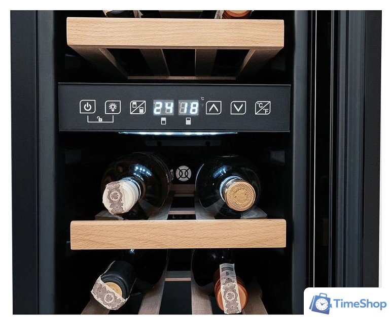 Винный шкаф Kernau KBW 172.1 D B - Изображение №5 — Интернет-магазин Time-Shop