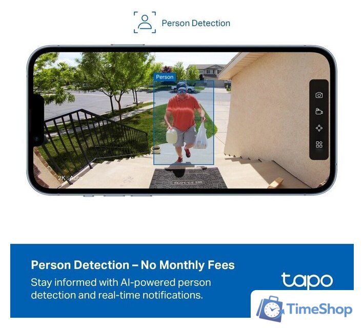 IP-камера TP-Link Tapo C400 - Изображение №17 — Интернет-магазин Time-Shop