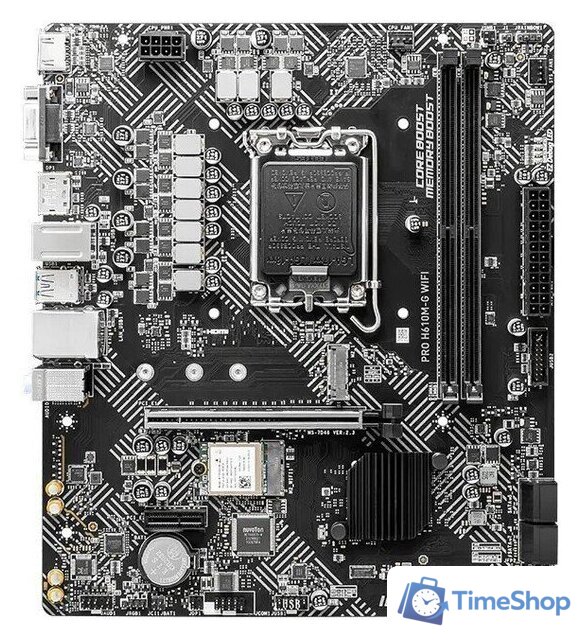 Материнская плата MSI Pro H610M-G WiFi - Изображение №1 — Интернет-магазин Time-Shop