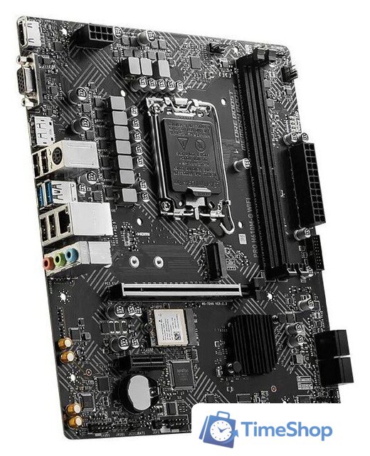 Материнская плата MSI Pro H610M-G WiFi - Изображение №2 — Интернет-магазин Time-Shop