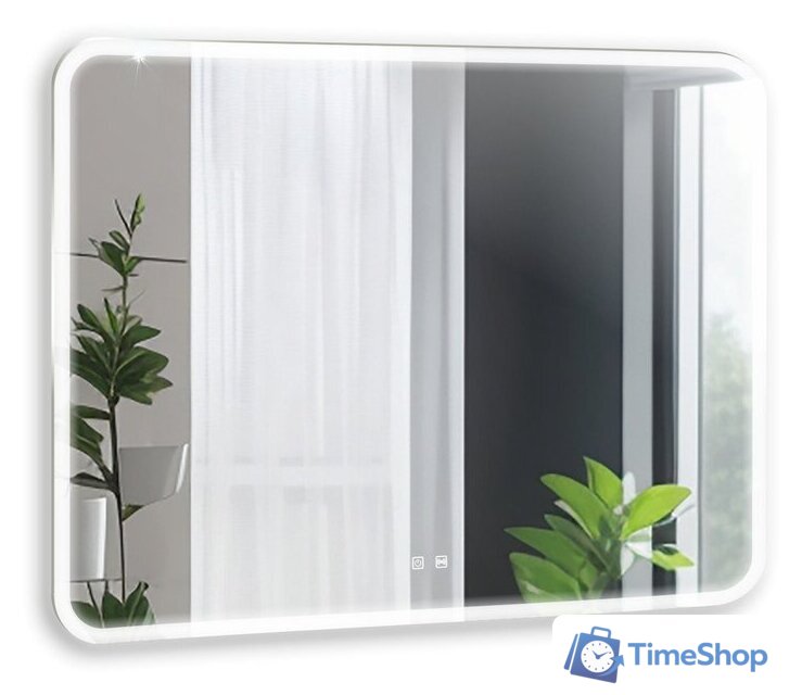  Silver Mirrors Зеркало Стив-Р 100x80 LED-00002745 - Изображение №2 — Интернет-магазин Time-Shop