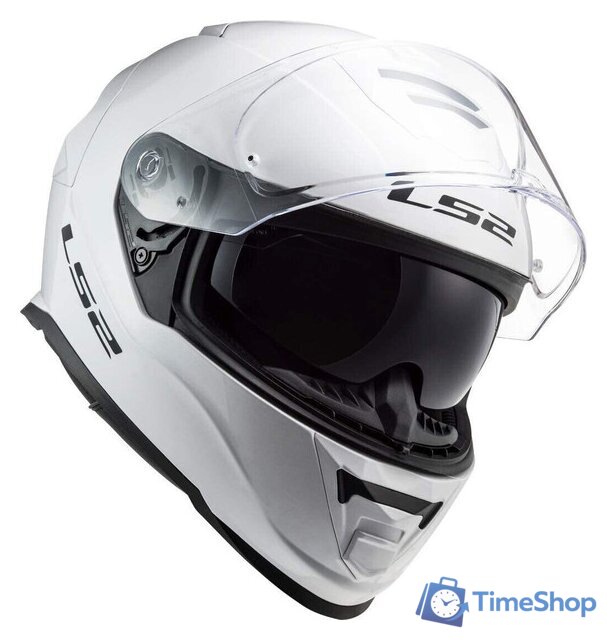 Мотошлем LS2 FF800 Storm Solid (XL, white) - Изображение №6 — Интернет-магазин Time-Shop