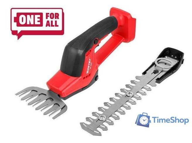 Кусторез + ножницы Wortex SG 1820 1333482 (без АКБ) - Изображение №1 — Интернет-магазин Time-Shop