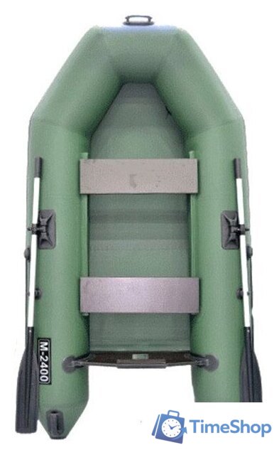 Моторно-гребная лодка Муссон 2400 (зеленый) - Изображение №1 — Интернет-магазин Time-Shop