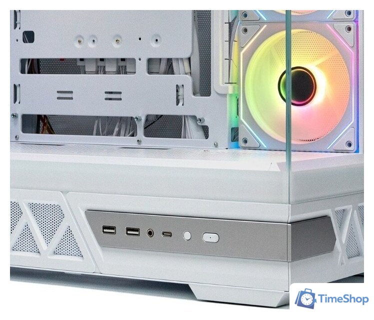 Корпус XASTRA Q700 7ARGB-C10-UC (белый) - Изображение №8 — Интернет-магазин Time-Shop