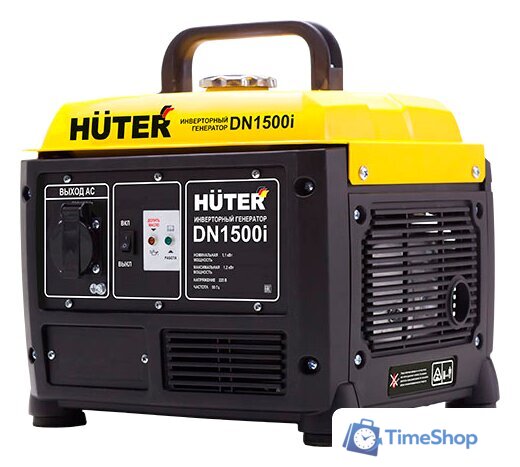 Бензиновый генератор Huter DN1500i - Изображение №1 — Интернет-магазин Time-Shop