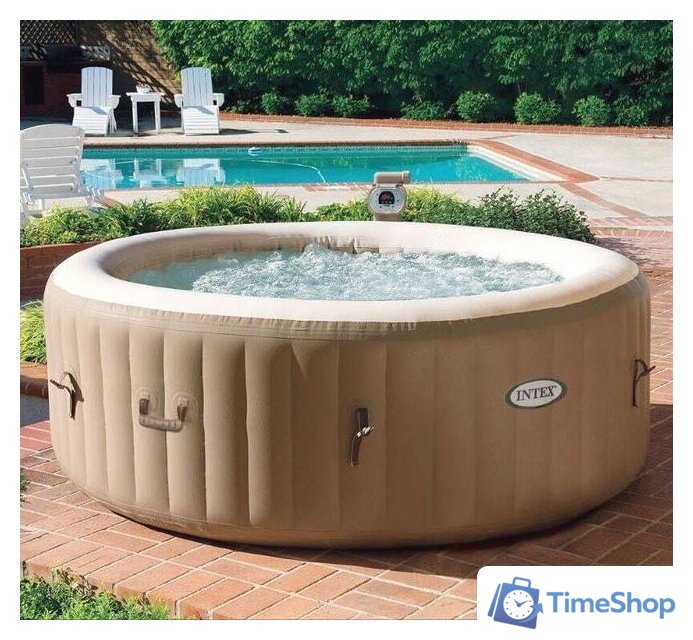 Надувной бассейн Intex Pure Spa Bubble Massage 28428 (216x71) с джакузи - Изображение №5 — Интернет-магазин Time-Shop