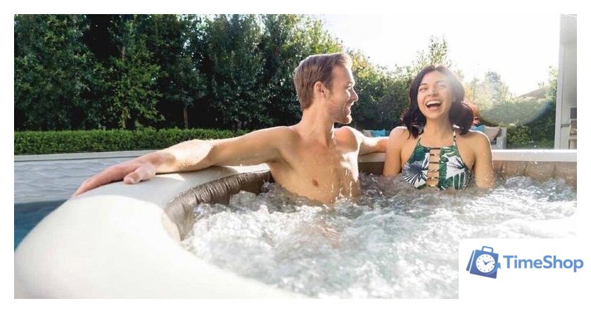 Надувной бассейн Intex Pure Spa Bubble Massage 28428 (216x71) с джакузи - Изображение №8 — Интернет-магазин Time-Shop