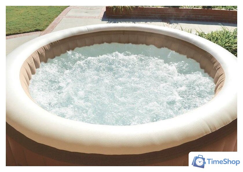 Надувной бассейн Intex Pure Spa Bubble Massage 28428 (216x71) с джакузи - Изображение №6 — Интернет-магазин Time-Shop