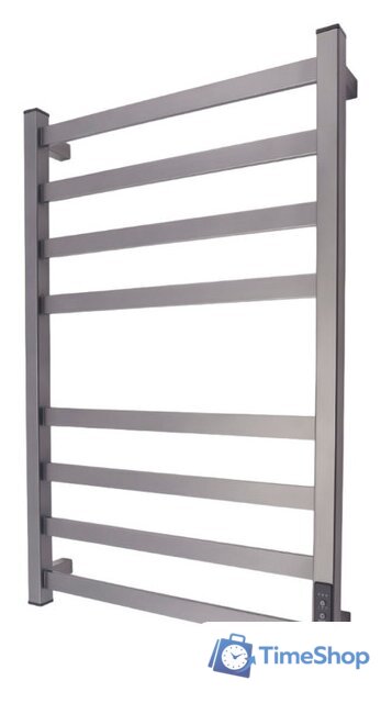 Полотенцесушитель Маргроид Ferrum Вид 81/10 Профильный СНШ 80x40 Графит, скрытого монтажа, таймер справа - Изображение №1 — Интернет-магазин Time-Shop