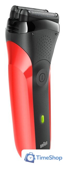 Электробритва Braun Series 3 300s (красный) - Изображение №2 — Интернет-магазин Time-Shop