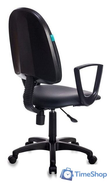 Офисное кресло Бюрократ CH-1300N (искусственная кожа, черный) - Изображение №4 — Интернет-магазин Time-Shop