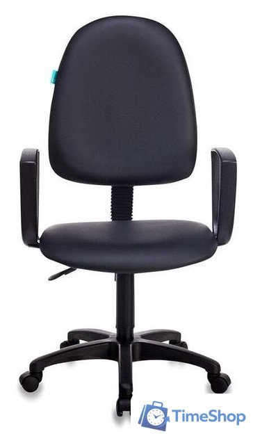 Офисное кресло Бюрократ CH-1300N (искусственная кожа, черный) - Изображение №2 — Интернет-магазин Time-Shop