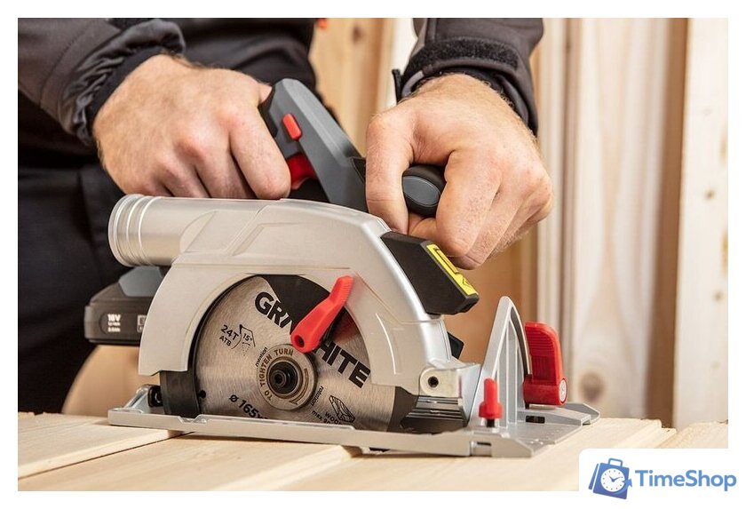 Дисковая (циркулярная) пила GRAPHITE 58G023 (без АКБ) - Изображение №11 — Интернет-магазин Time-Shop