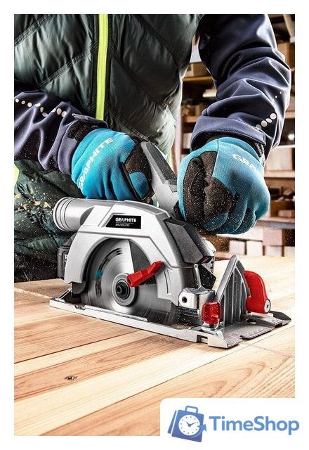 Дисковая (циркулярная) пила GRAPHITE 58G023 (без АКБ) - Изображение №12 — Интернет-магазин Time-Shop